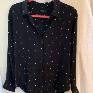 Rails Black w/Stars Blouse